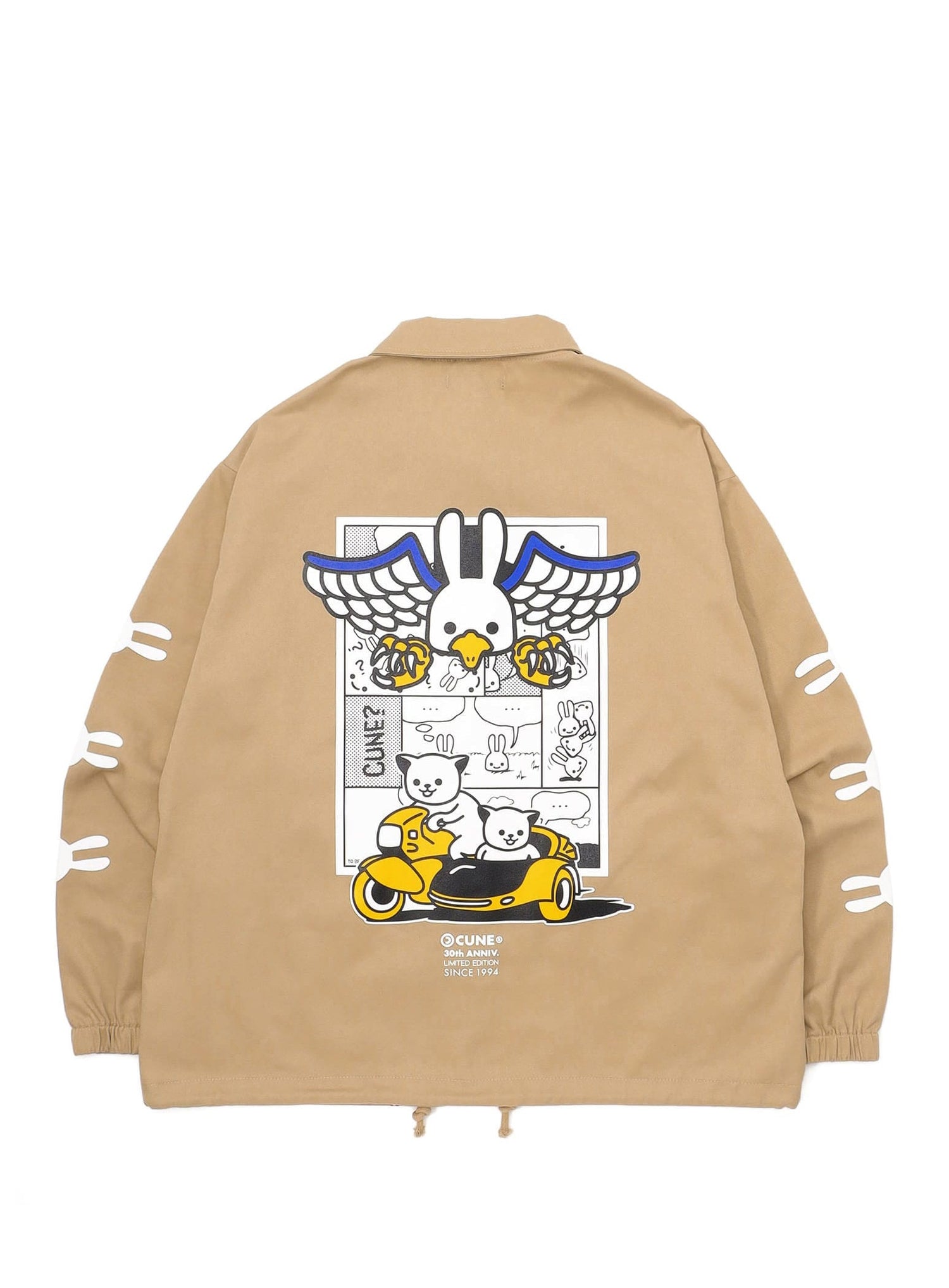 30th ANNIV ツイルコーチジャケット コミックremix
