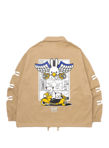 30th ANNIV ツイルコーチジャケット コミックremix