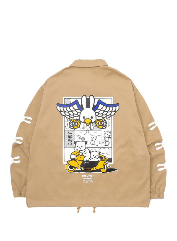 30th ANNIV ツイルコーチジャケット コミックremix