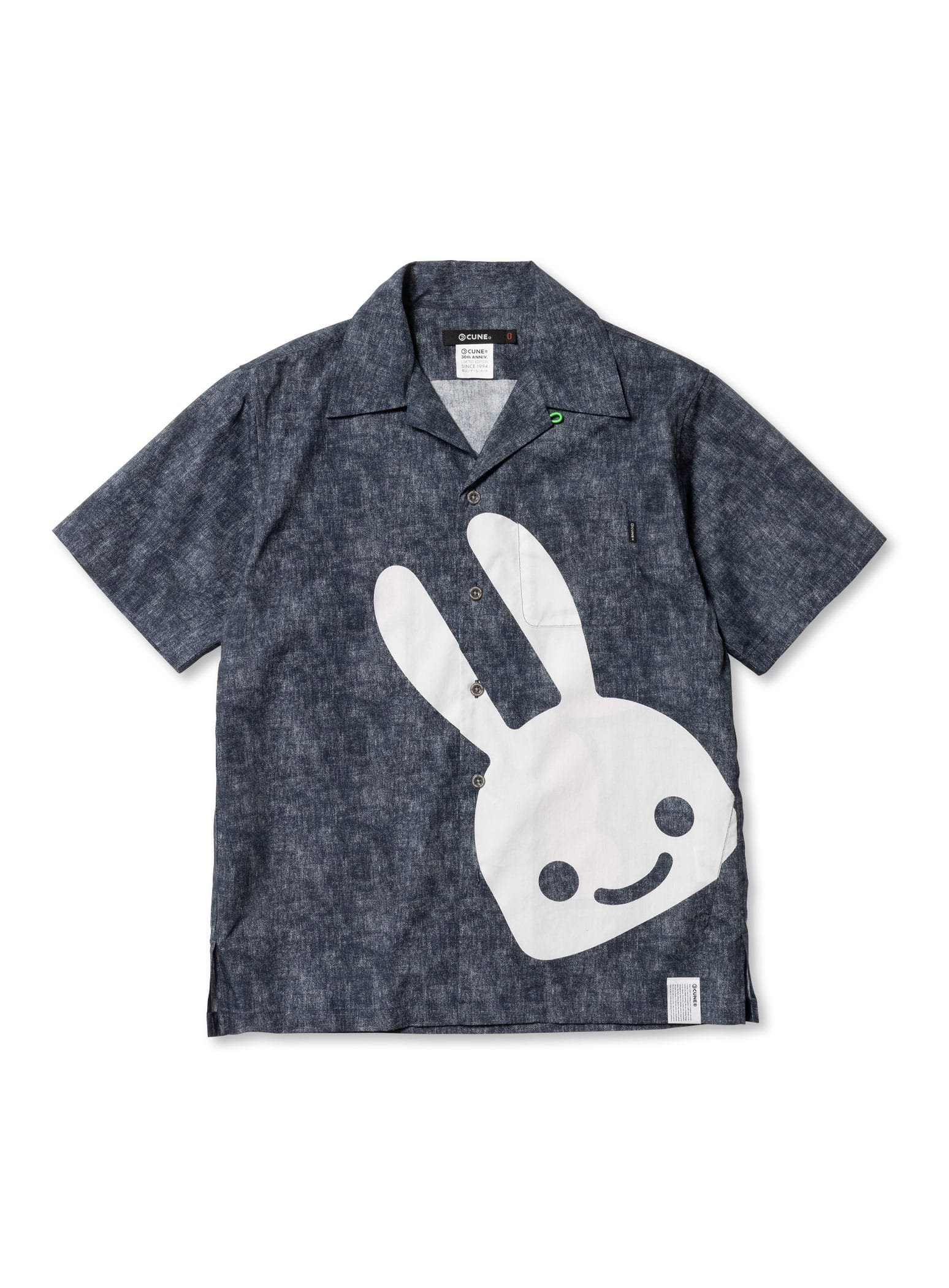 ワニ山 30th ANNIV ワニ山さん オープンカラーシャツ – CUNE
