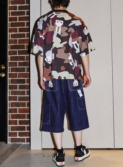 ビッグTシャツ CUNE 沼CAMO