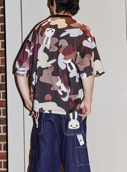 ビッグTシャツ CUNE 沼CAMO