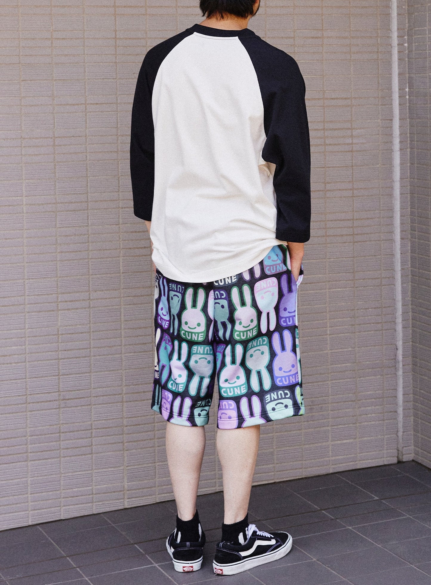 CUNEウサギ総柄ショーツ