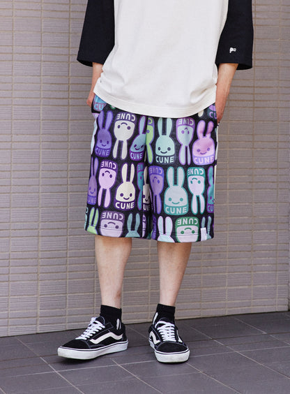 CUNEウサギ総柄ショーツ
