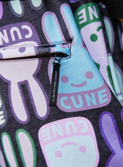CUNEウサギ総柄ショーツ