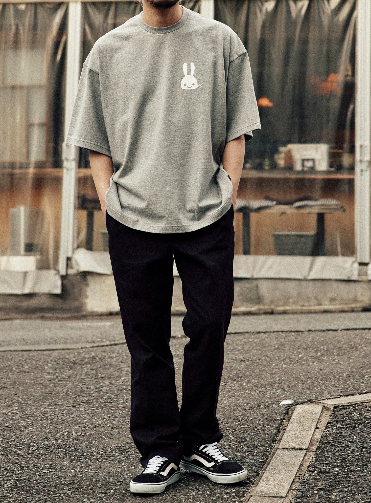ビッグTEE ウサギ