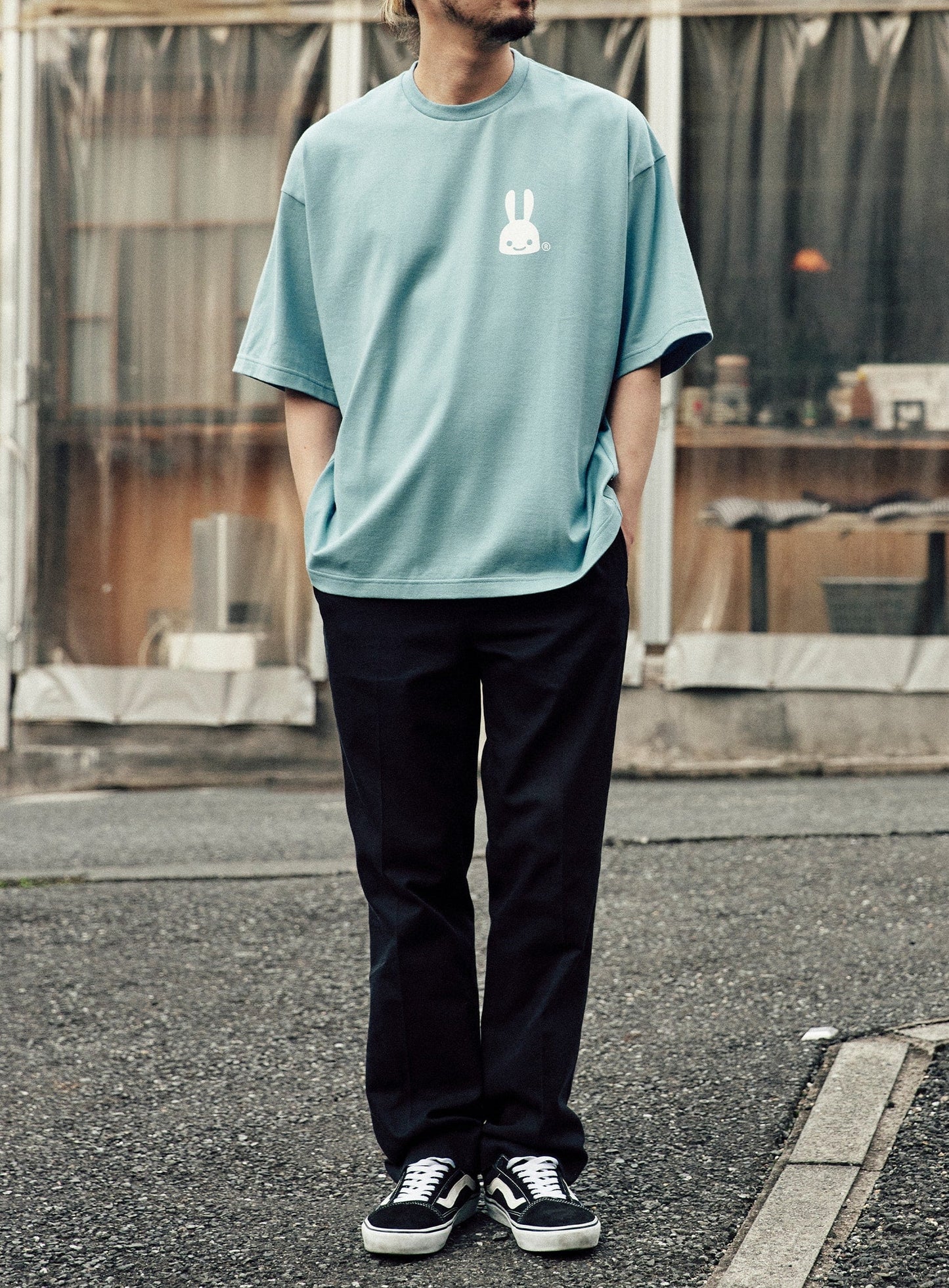 ビッグTEE ウサギ