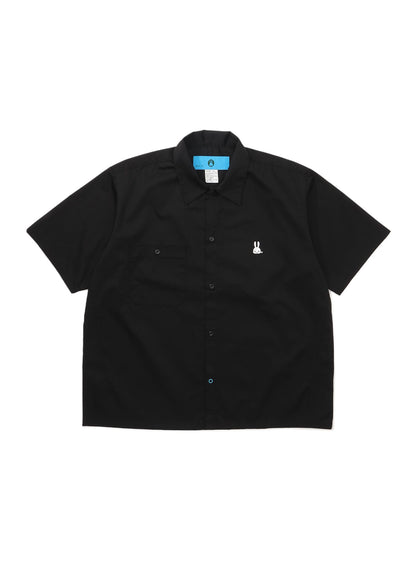 半袖ワークシャツ ウサギ