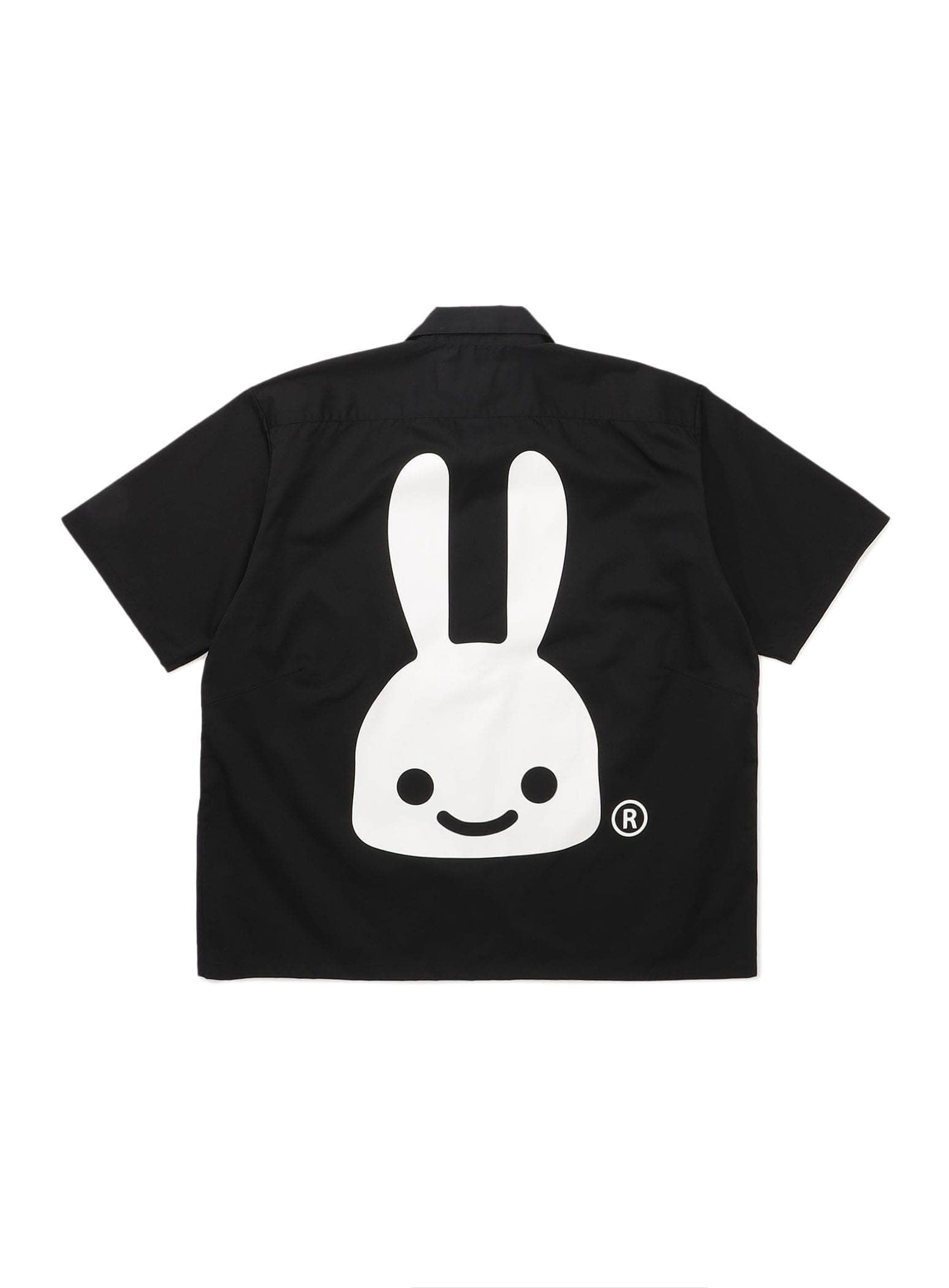 半袖ワークシャツ ウサギ