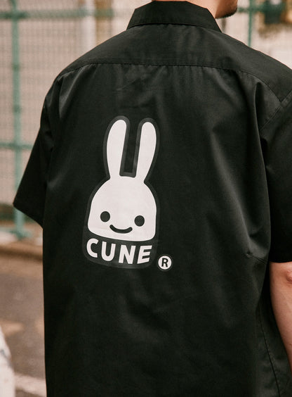 半袖ワークシャツ CUNEウサギ