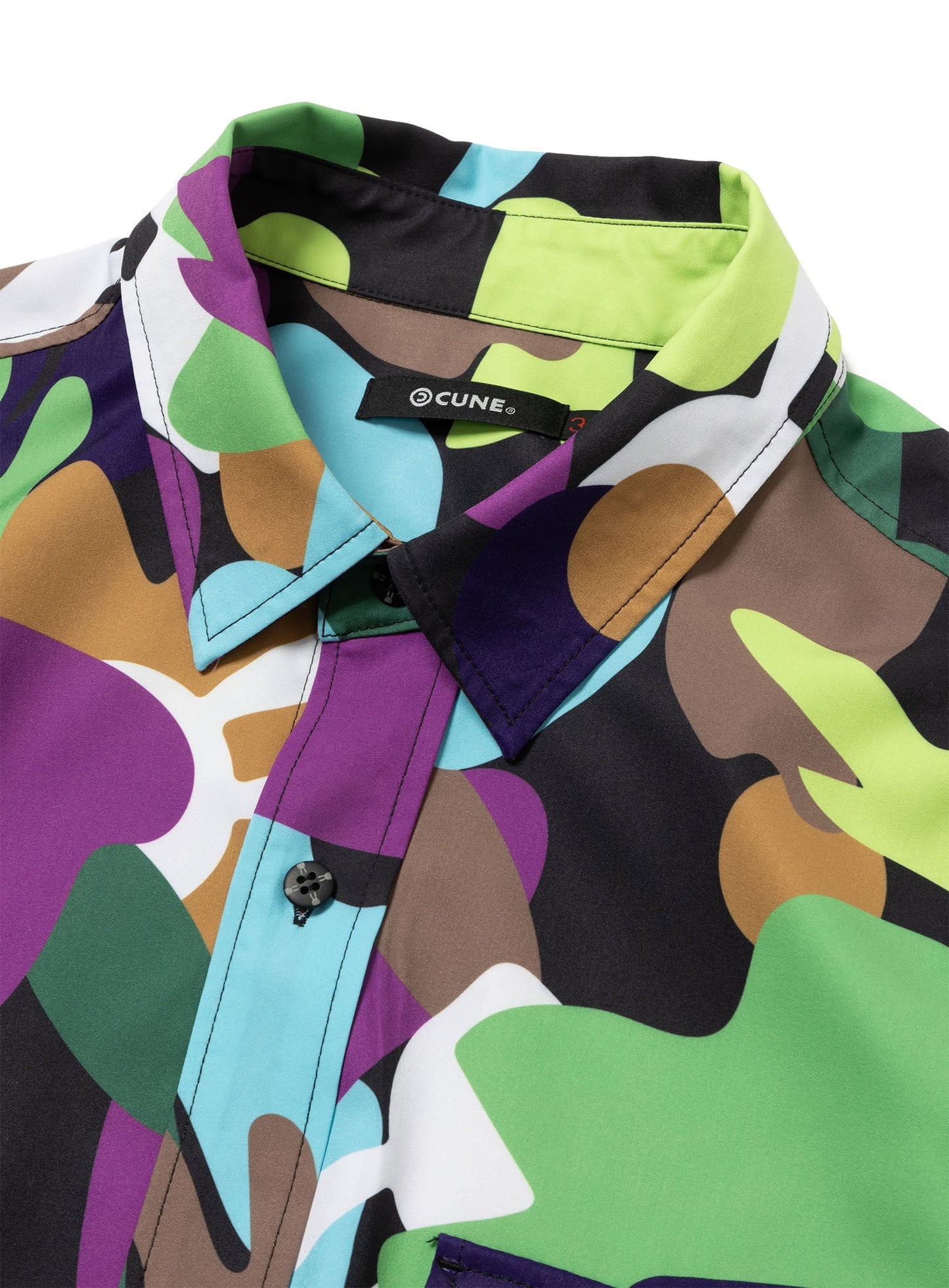 CUNE CAMO ビッグシャツジャケット