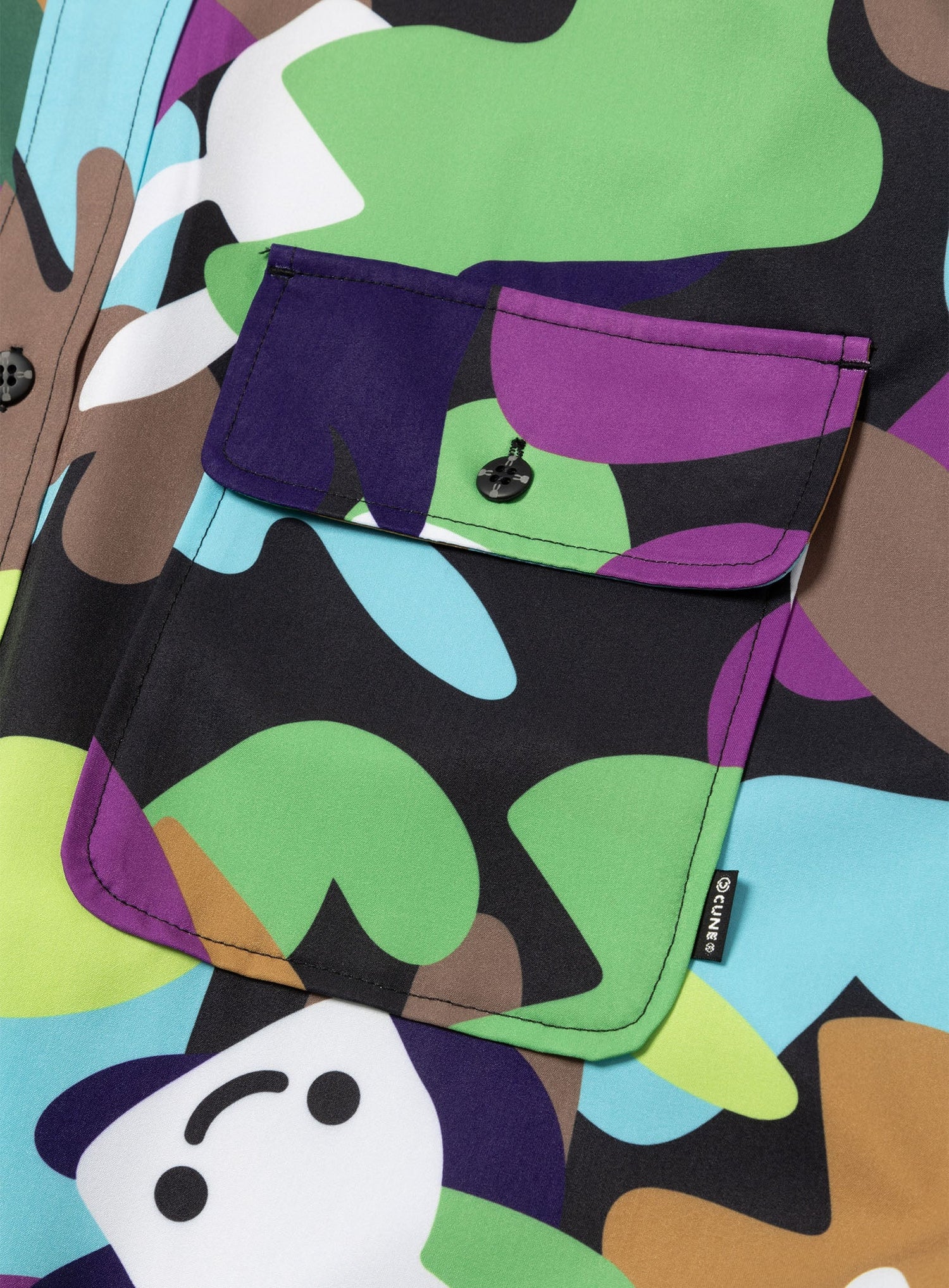 CUNE CAMO ビッグシャツジャケット