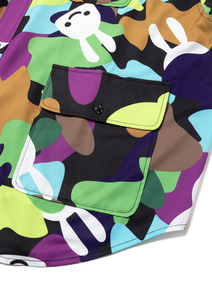 CUNE CAMO ビッグシャツジャケット