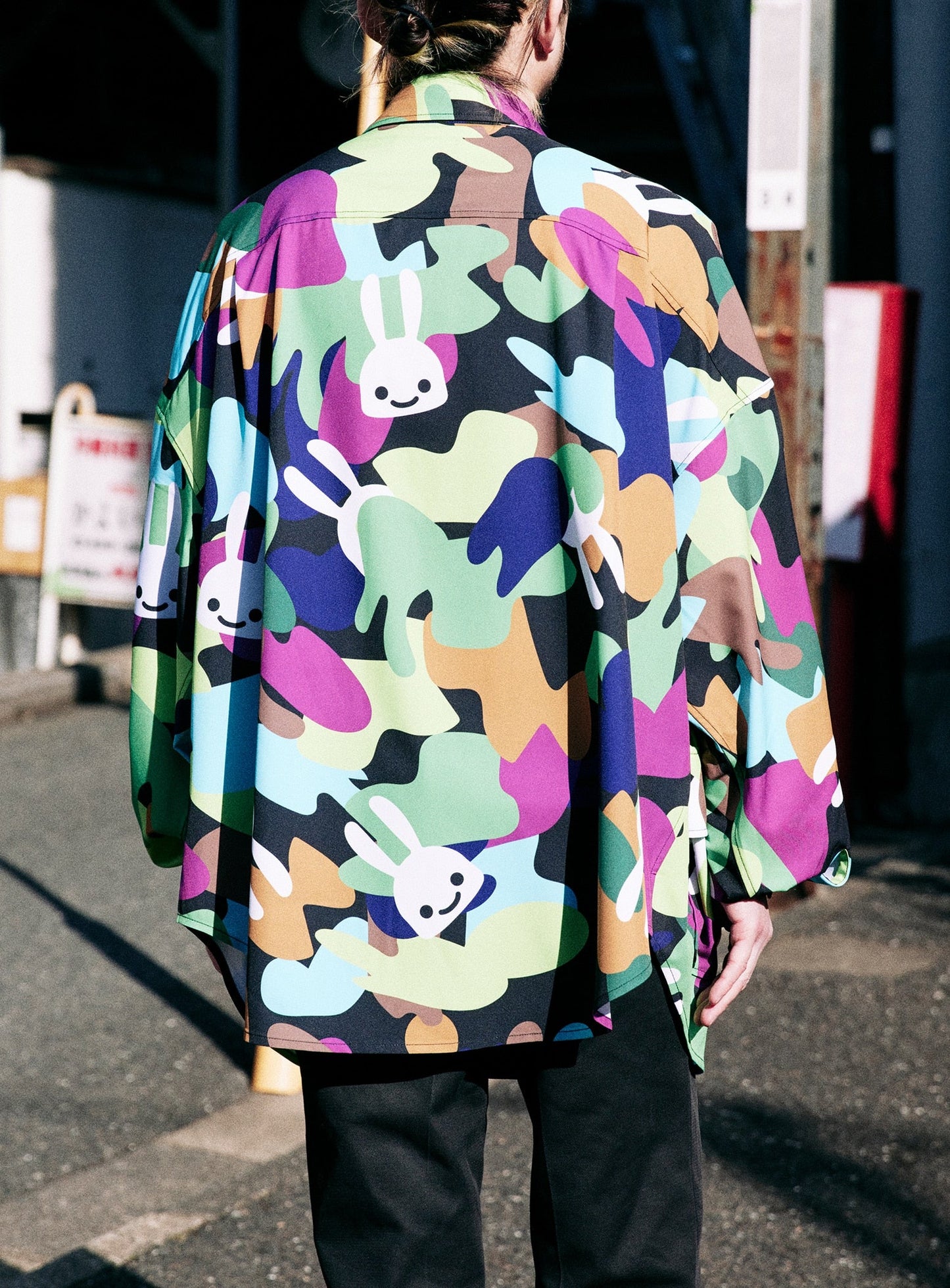 CUNE CAMO ビッグシャツジャケット