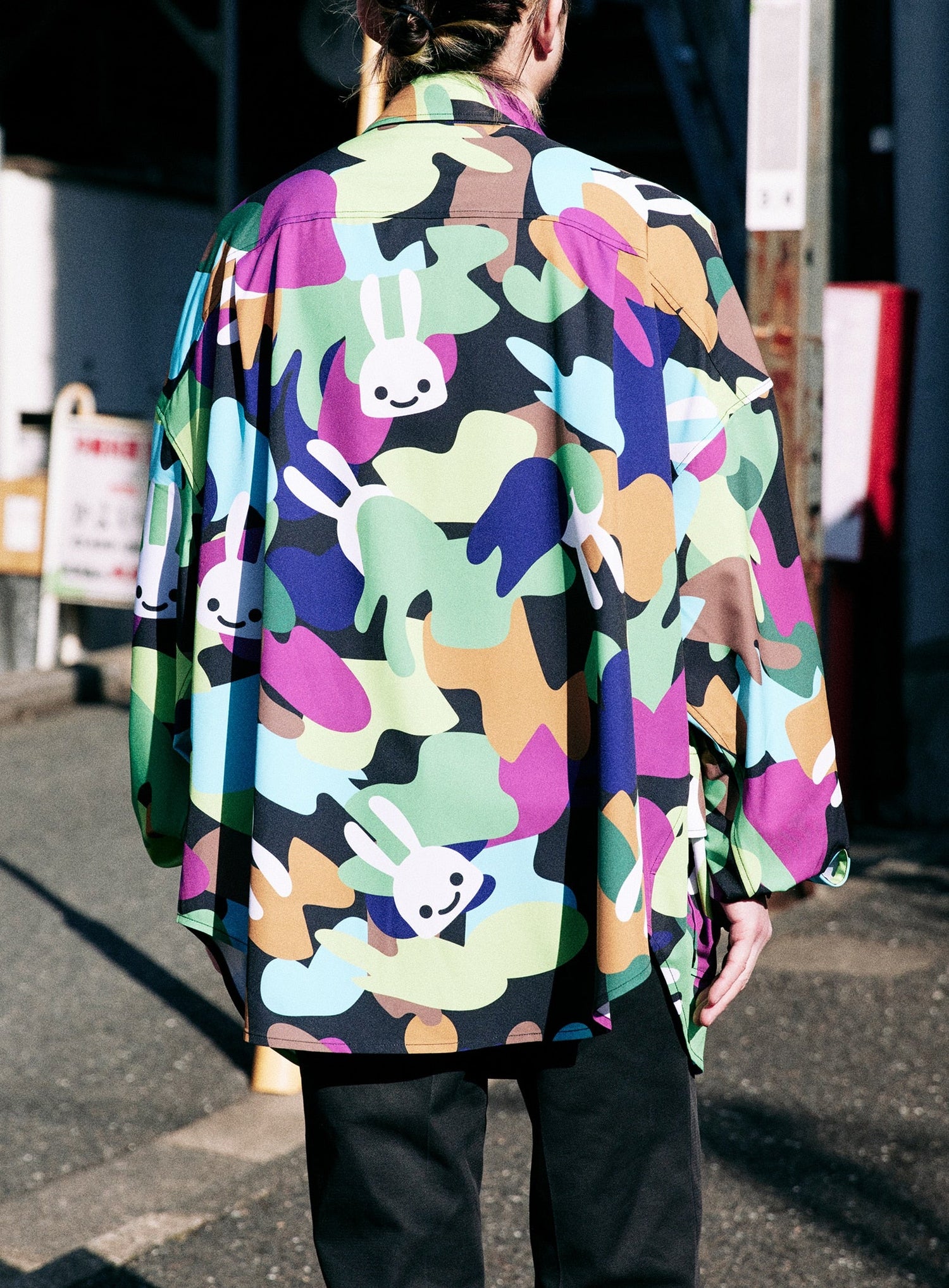 CUNE CAMO ビッグシャツジャケット