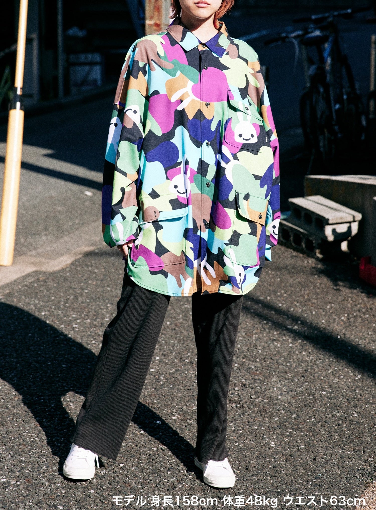 CUNE CAMO ビッグシャツジャケット