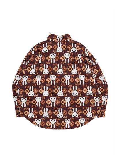 花グラム ビッグシャツジャケット