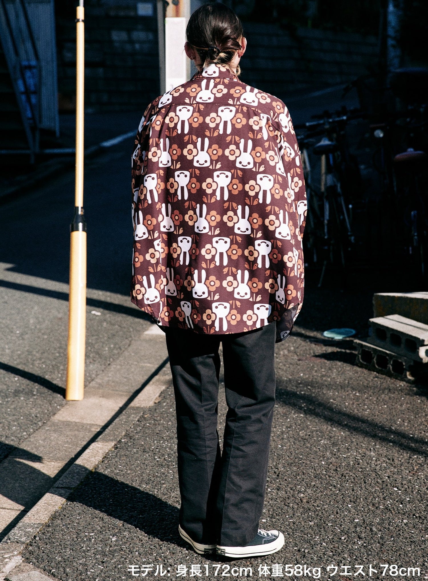 花グラム ビッグシャツジャケット