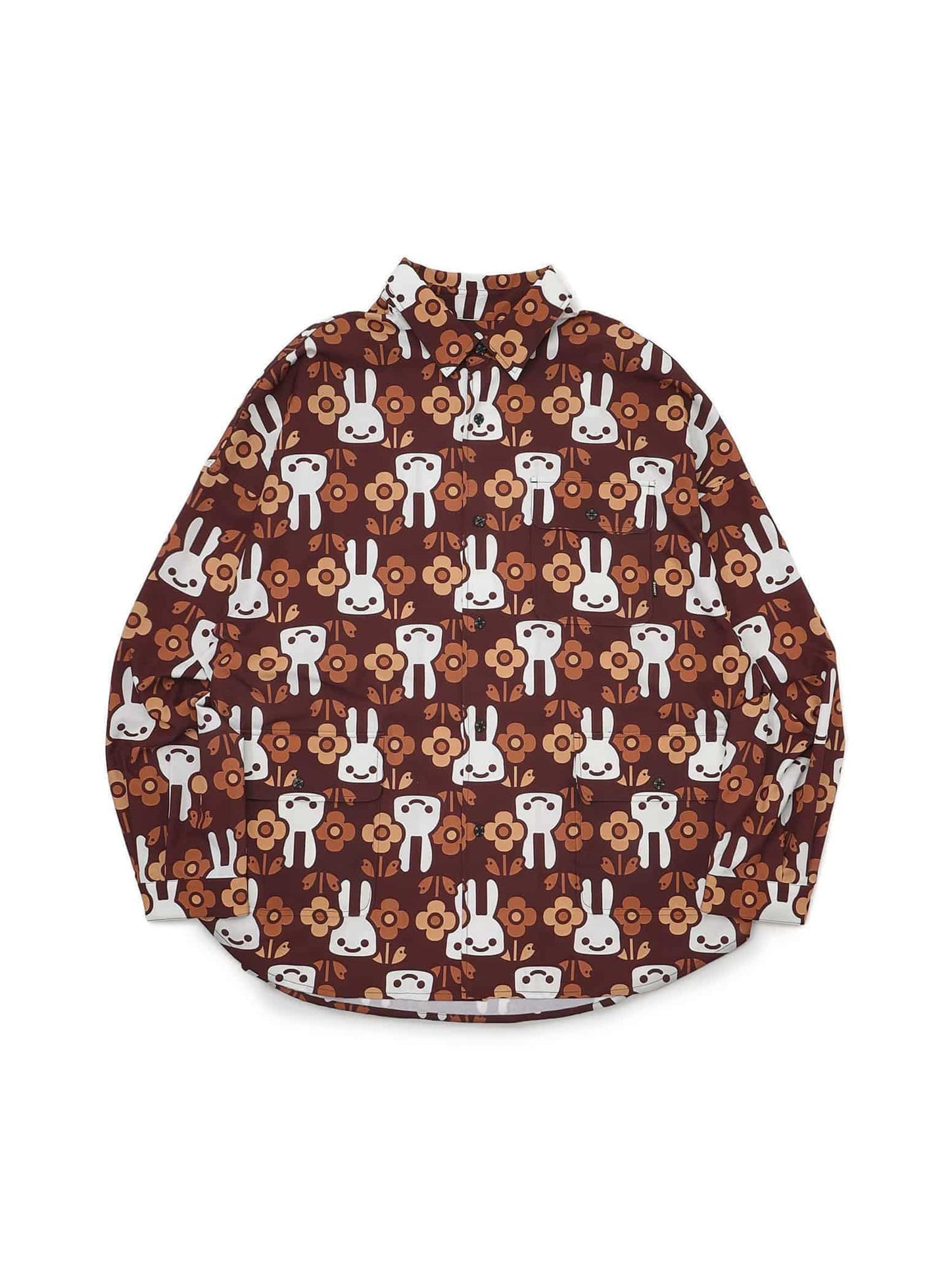 花グラム ビッグシャツジャケット