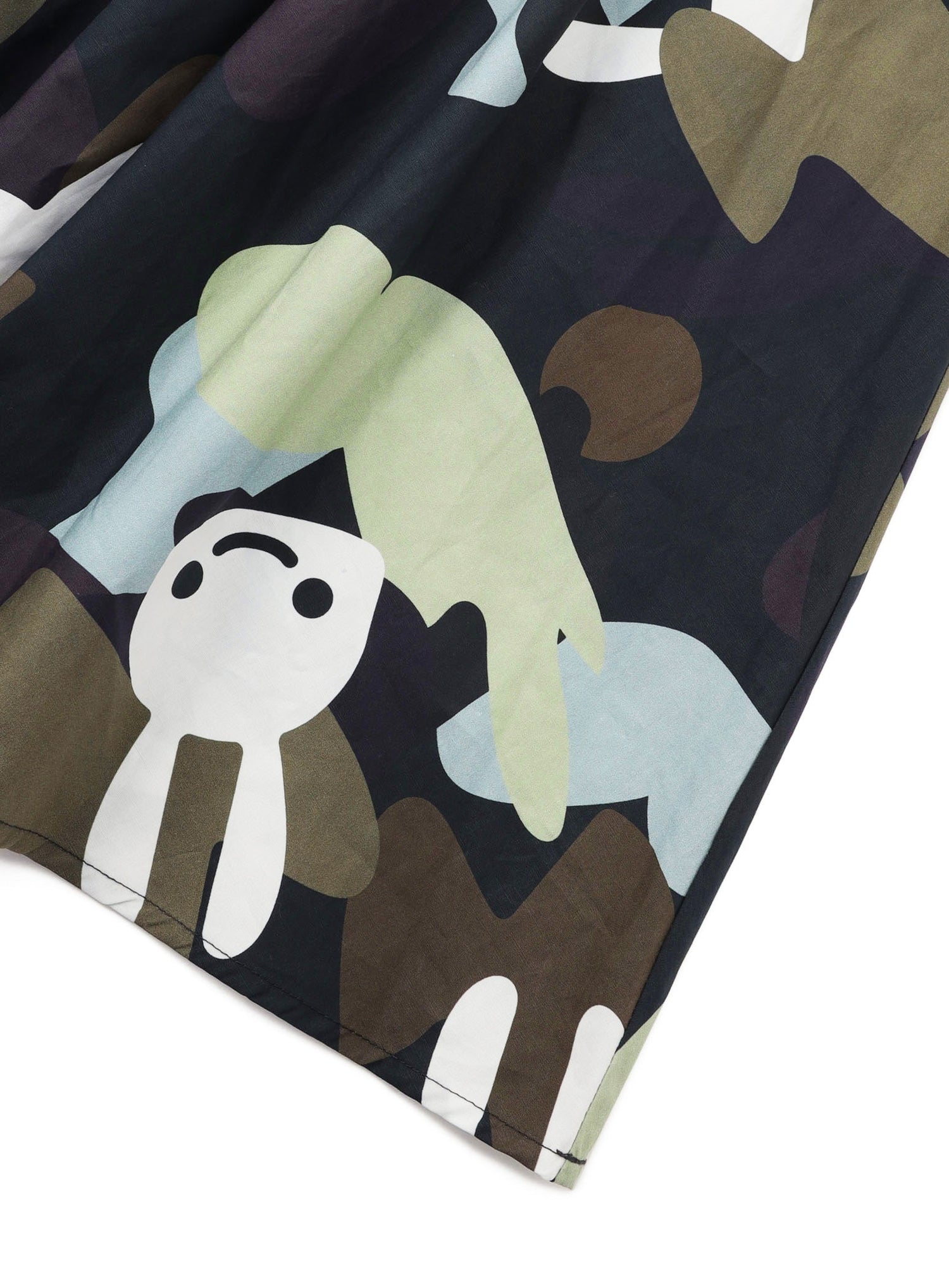 ロングギャザースカート 沼CAMO