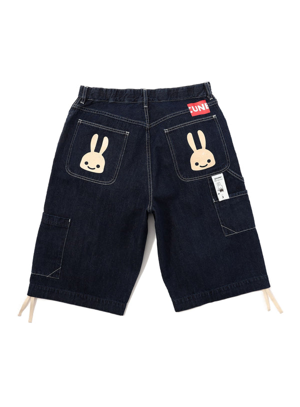 CUNE WORK ペインターショーツ デニム OW