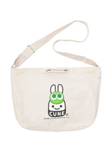 30th ANNIV プリント2WAYバッグ みどりぷよとCUNEウサギ
