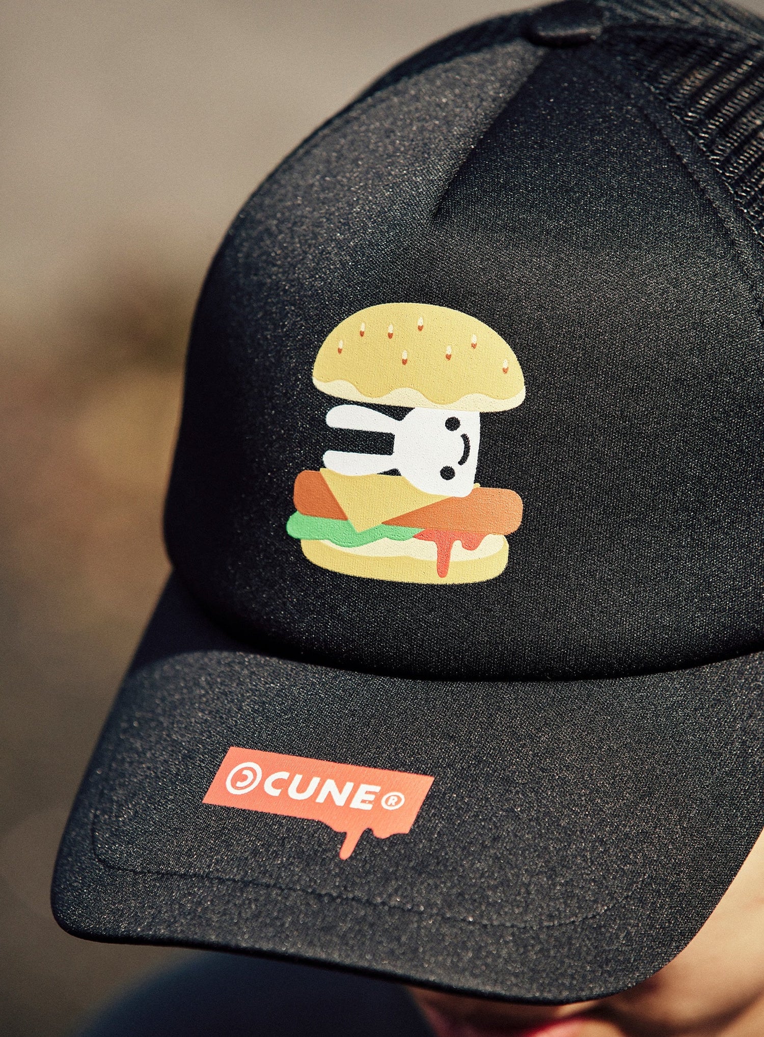 メッシュキャップ ハンバーガー