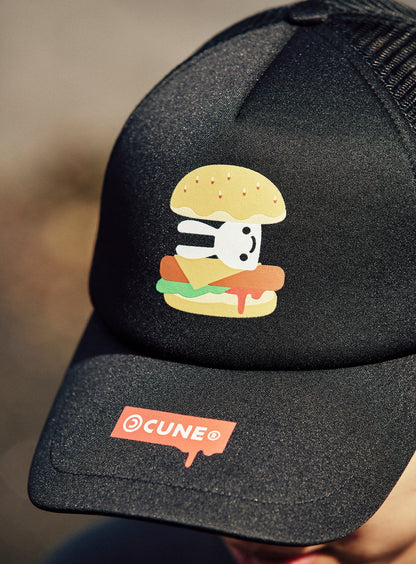 メッシュキャップ ハンバーガー