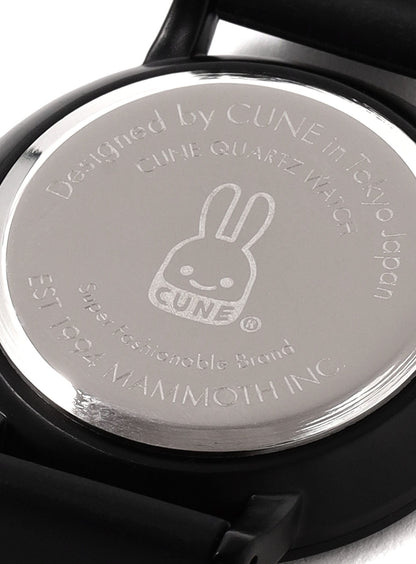 シリコンバンドウォッチ メタリックウサギ