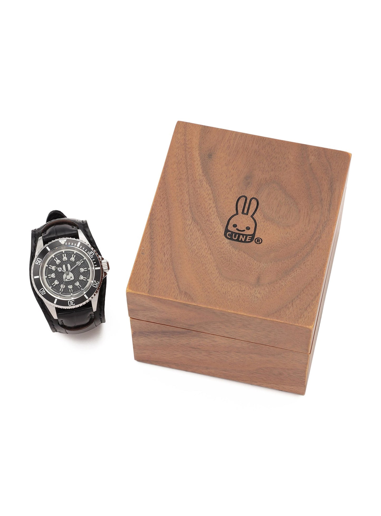 CUNE CUSTOM WRIST WATCH Nile Crocodile Belt