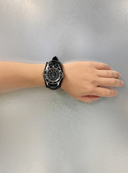 CUNE CUSTOM WRIST WATCH Nile Crocodile Belt