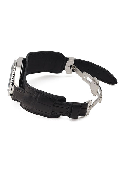 30th ANNIV CUNE CUSTOM WRIST WATCH American Alligator Belt