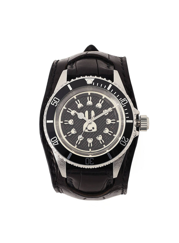 30th ANNIV CUNE CUSTOM WRIST WATCH American Alligator Belt