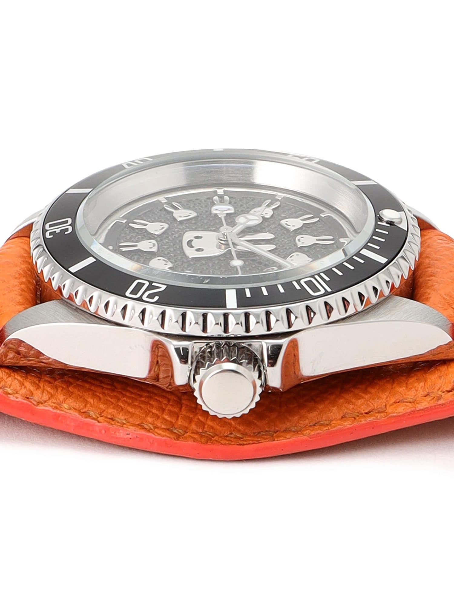 30th ANNIV CUNE CUSTOM WRIST WATCH French Calf Belt