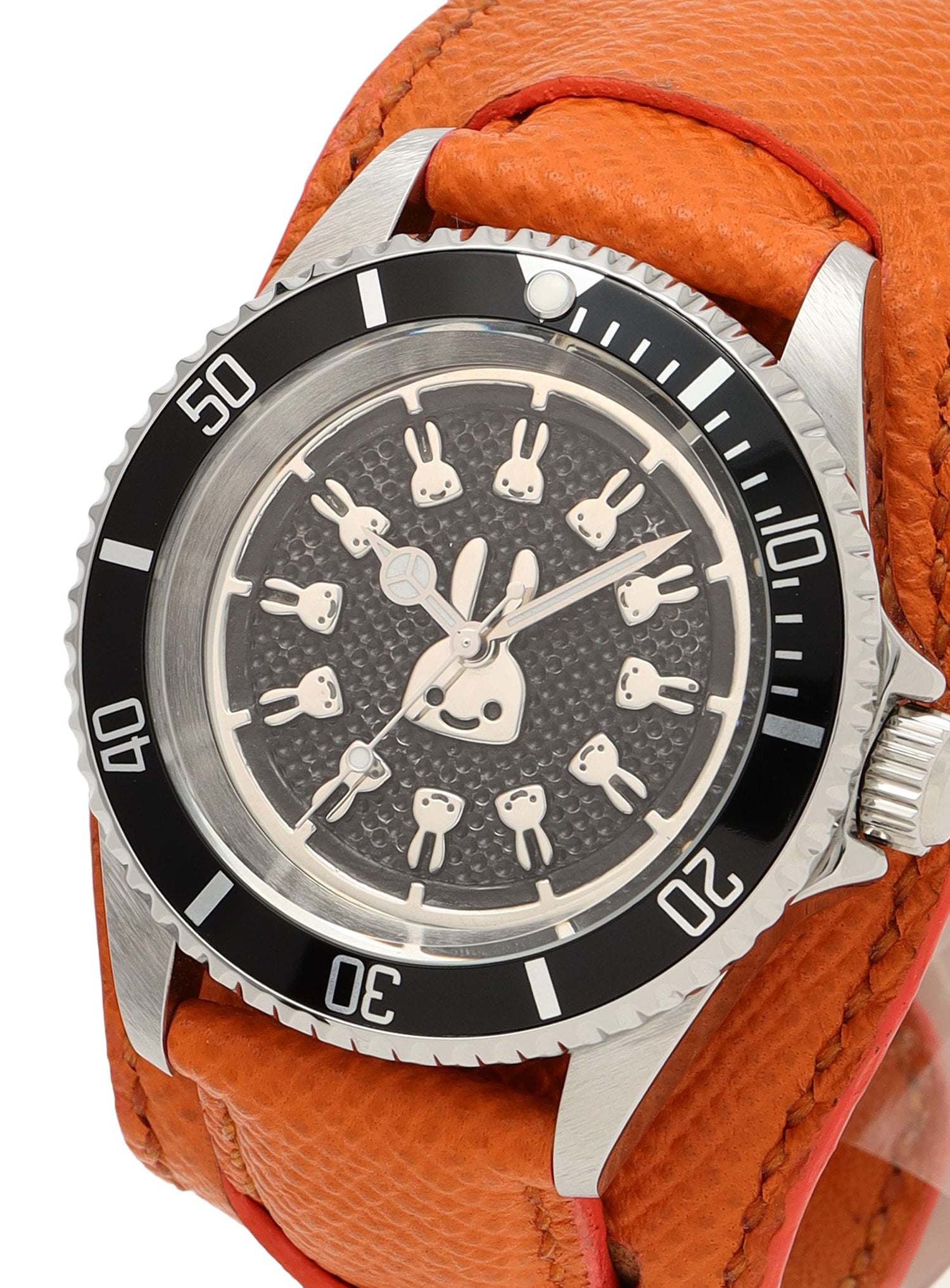 30th ANNIV CUNE CUSTOM WRIST WATCH French Calf Belt
