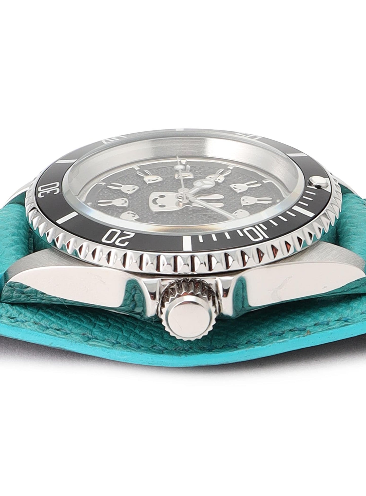 30th ANNIV CUNE CUSTOM WRIST WATCH French Calf Belt