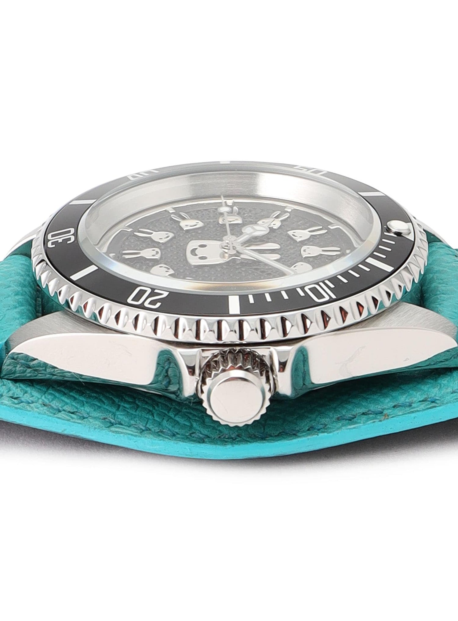 30th ANNIV CUNE CUSTOM WRIST WATCH French Calf Belt