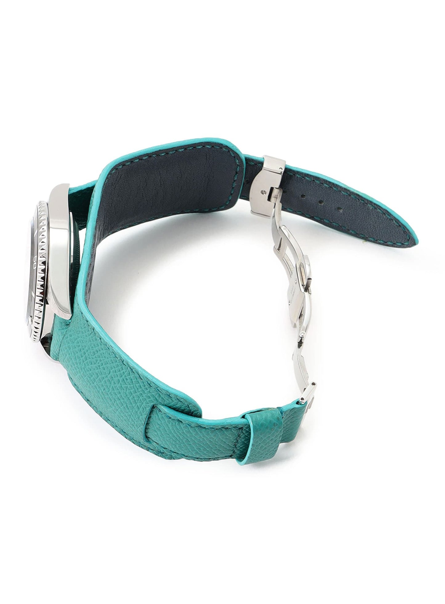30th ANNIV CUNE CUSTOM WRIST WATCH French Calf Belt