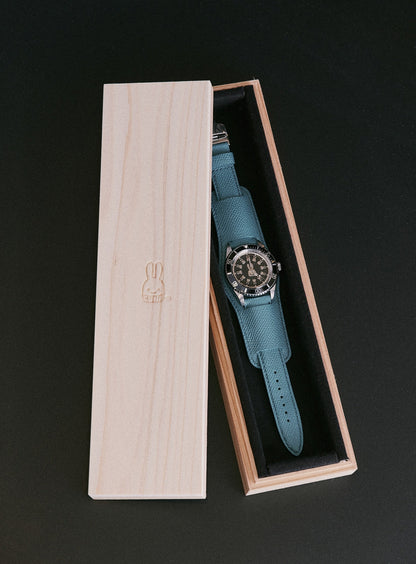 30th ANNIV CUNE CUSTOM WRIST WATCH French Calf Belt