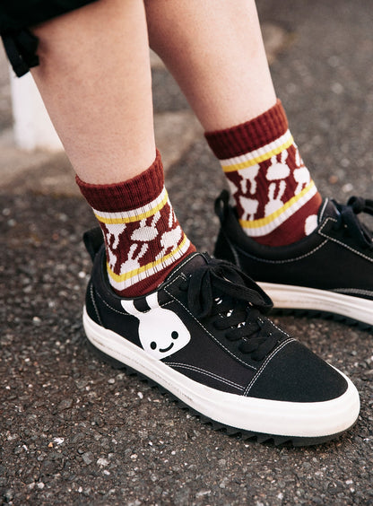 CUNEショートソックス ライン