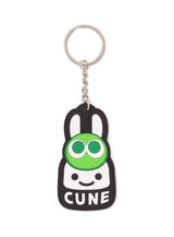 30th ANNIV ラバーキーホルダー みどりぷよとCUNEウサギ