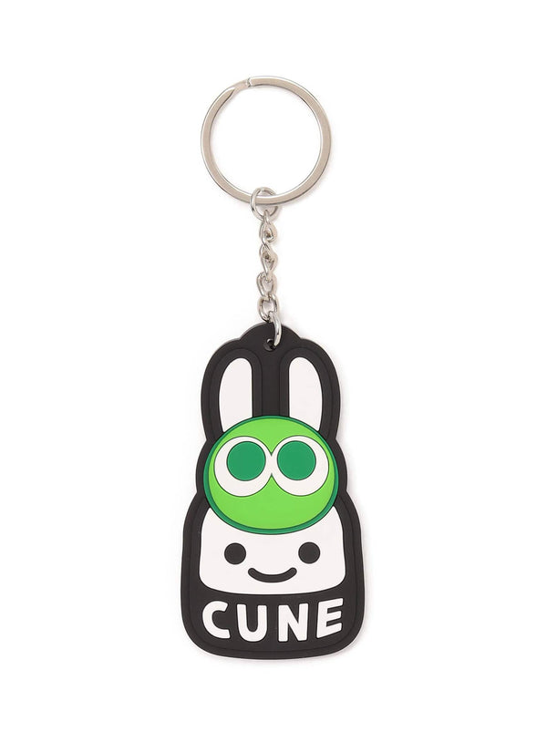 30th ANNIV ラバーキーホルダー みどりぷよとCUNEウサギ