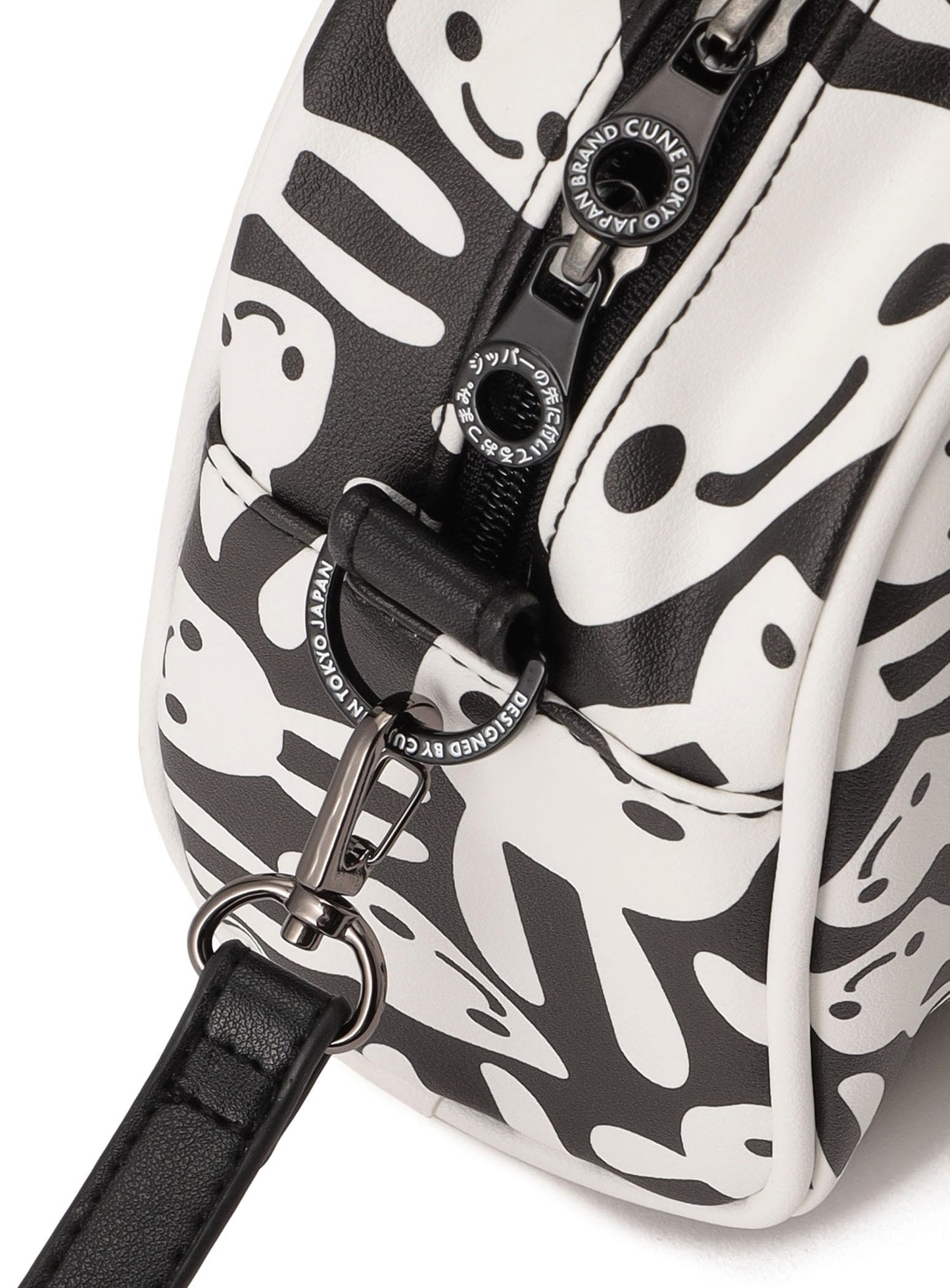 ミニボストンバッグ ぐにゃぐにゃうさぎ