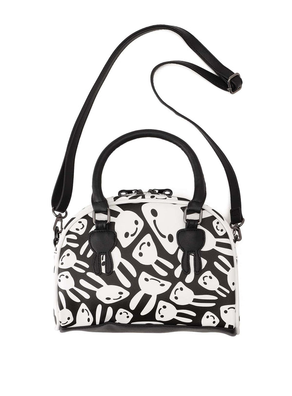 ミニボストンバッグ ぐにゃぐにゃうさぎ