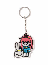 30th ANNIV ときめきメモリアル 藤崎詩織ちゃんとウサギ アクリルキーホルダー