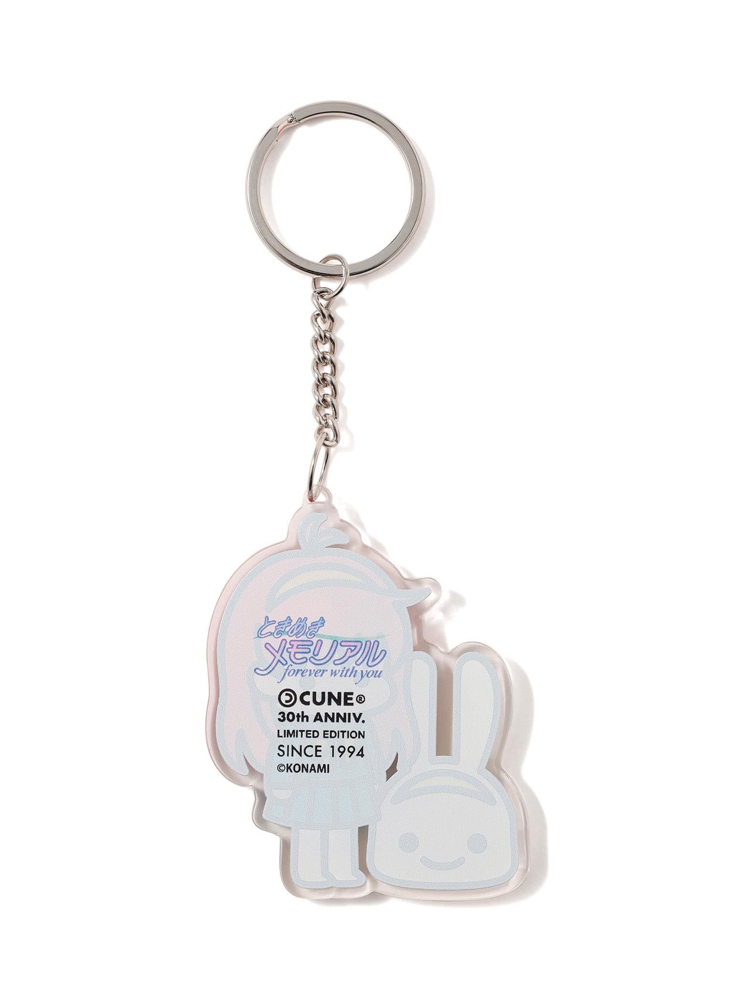 30th ANNIV ときめきメモリアル 藤崎詩織ちゃんとウサギ アクリルキーホルダー