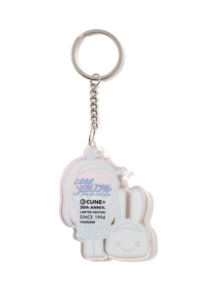 30th ANNIV ときめきメモリアル 藤崎詩織ちゃんとウサギ アクリルキーホルダー