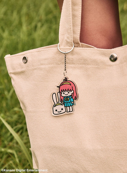 30th ANNIV ときめきメモリアル 藤崎詩織ちゃんとウサギ アクリルキーホルダー