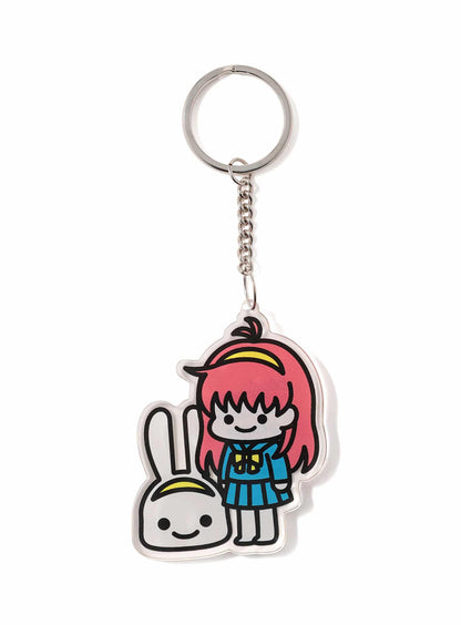 30th ANNIV ときめきメモリアル 藤崎詩織ちゃんとウサギ アクリルキーホルダー