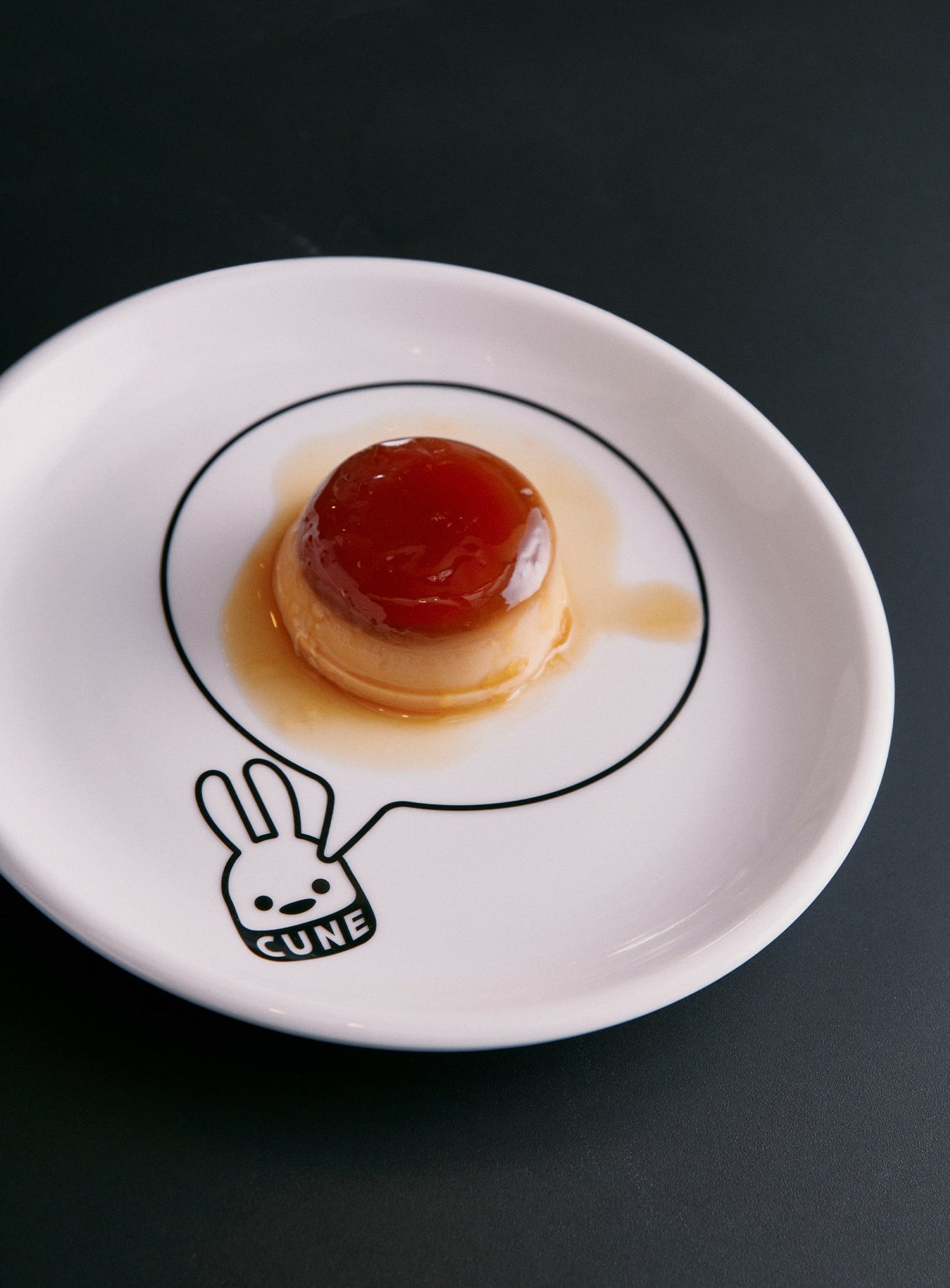 たべものがあったプレート 21cm